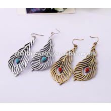 Hot Sale Fashion Beautiful New Design Turquoise Pendant Earrings Jewelry For Women SSEH048